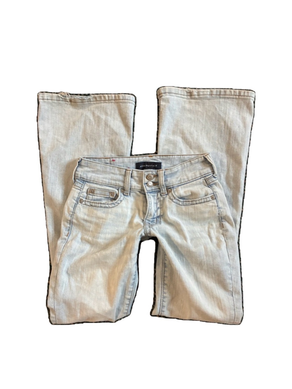 ON HOLD DO NOT BUY Aeropostale Women’s Light Wash Boot Cut Jeans- Light Blue